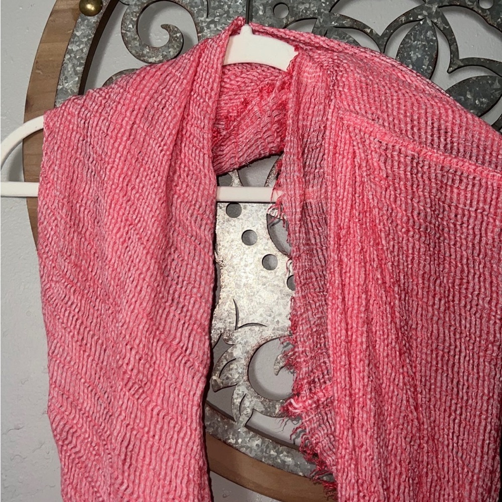 Pink Infinity Scarf - Picture 2 of 2